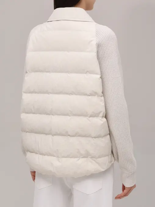 Куртка комбинированная BRUNELLO CUCINELLI