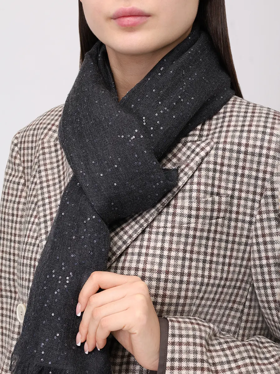 Шарф из кашемира и шелка