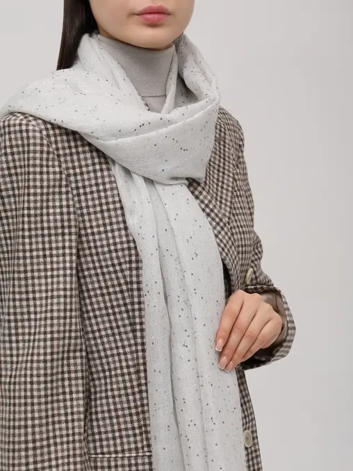 Шарф из кашемира и шелка BRUNELLO CUCINELLI