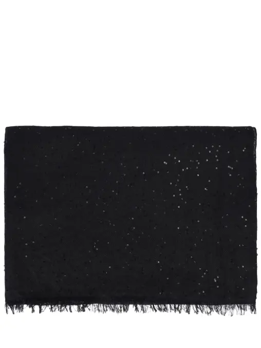 Шарф из кашемира и шелка BRUNELLO CUCINELLI