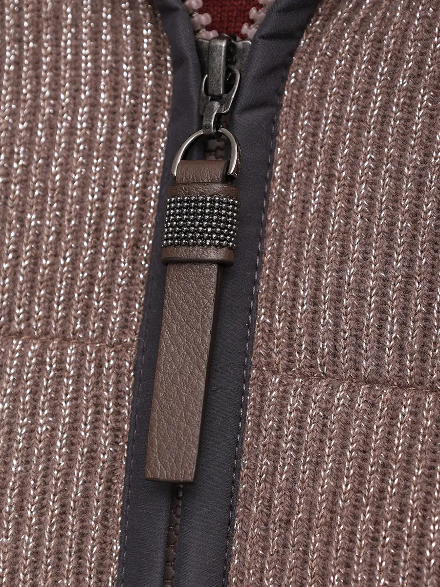 Пуховик кашемировый