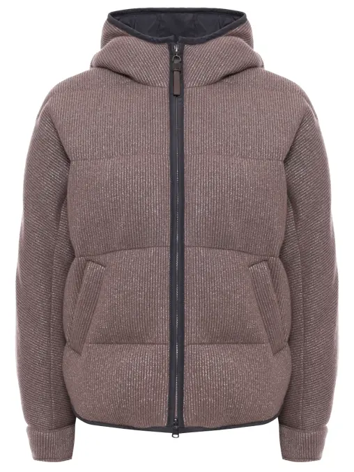 Пуховик кашемировый BRUNELLO CUCINELLI