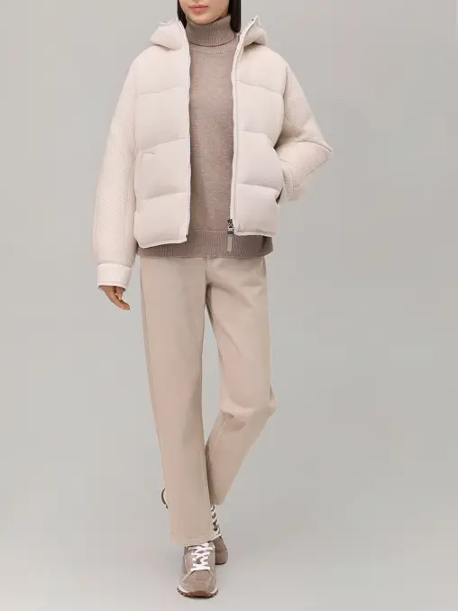 Пуховик кашемировый BRUNELLO CUCINELLI