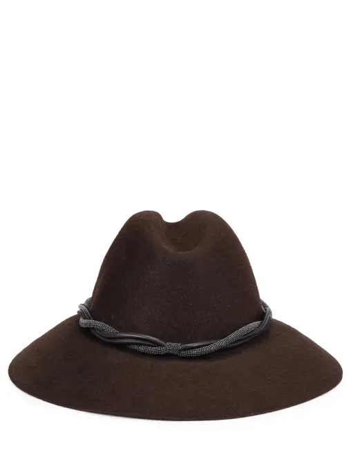 Шляпа фетровая BRUNELLO CUCINELLI