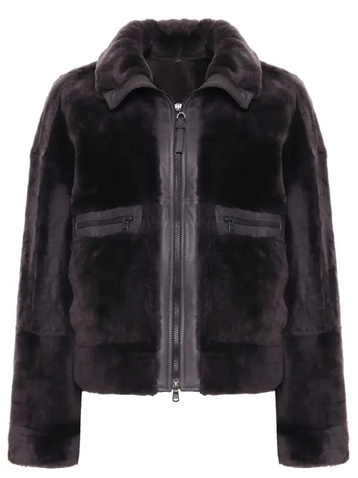 Дубленка из овчины BRUNELLO CUCINELLI