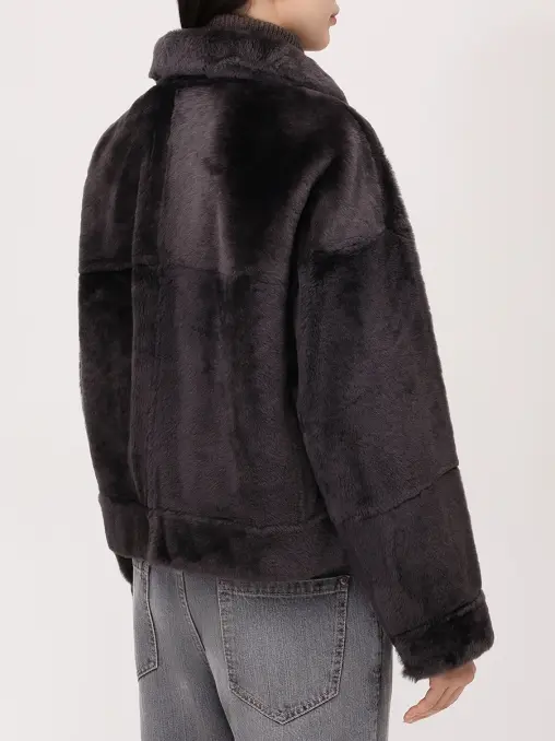 Дубленка из овчины BRUNELLO CUCINELLI