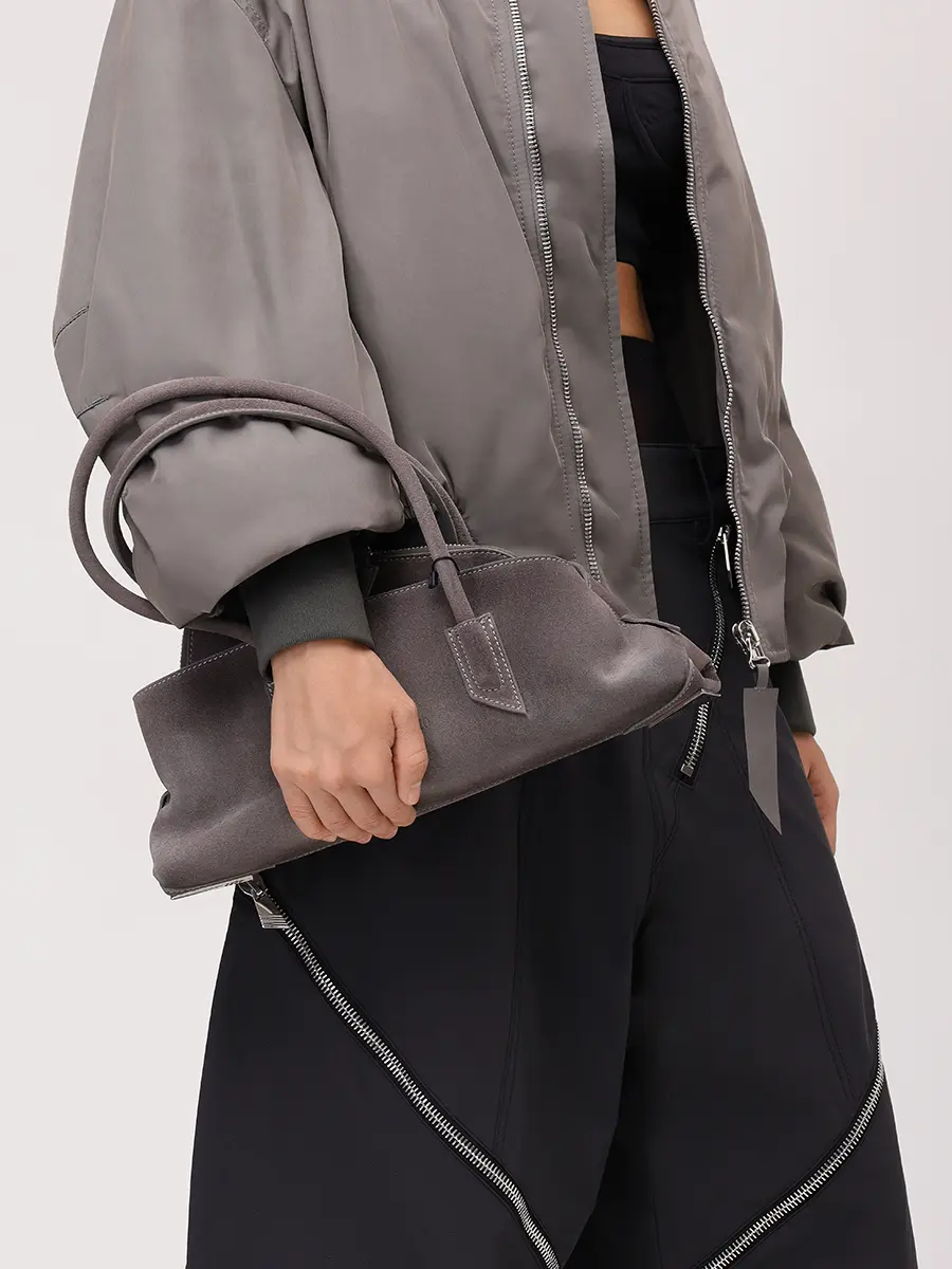 Сумка замшевая