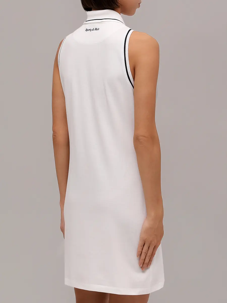 Платье-поло хлопковое