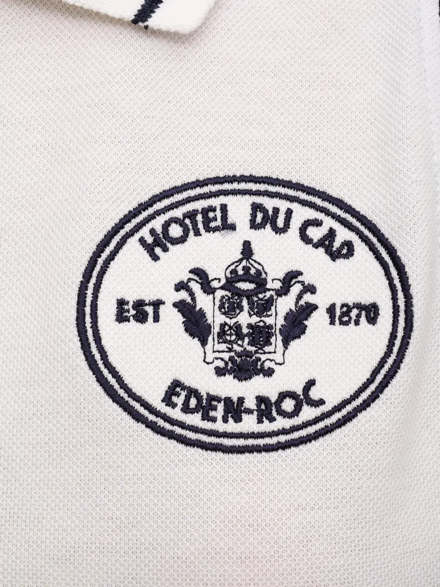 Платье-поло хлопковое