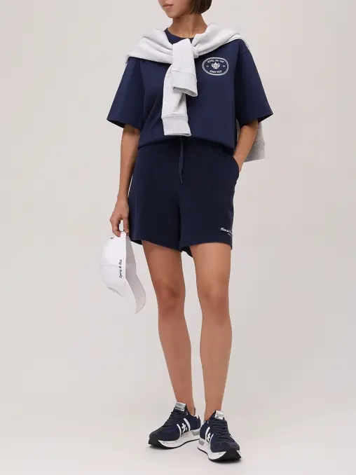 Футболка хлопковая SPORTY & RICH