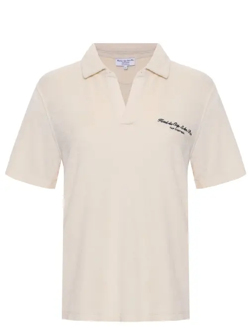 Поло хлопковое SPORTY & RICH