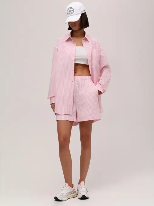 Шорты хлопковые SPORTY & RICH