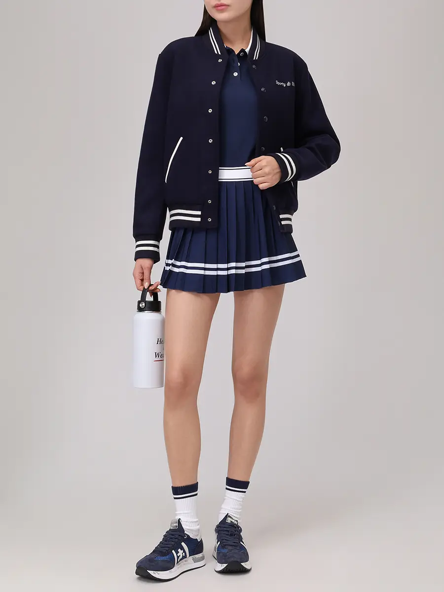 Бомбер шерстяной