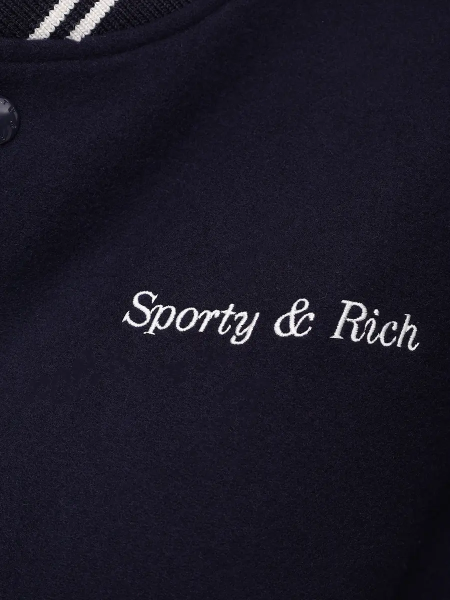 Бомбер шерстяной