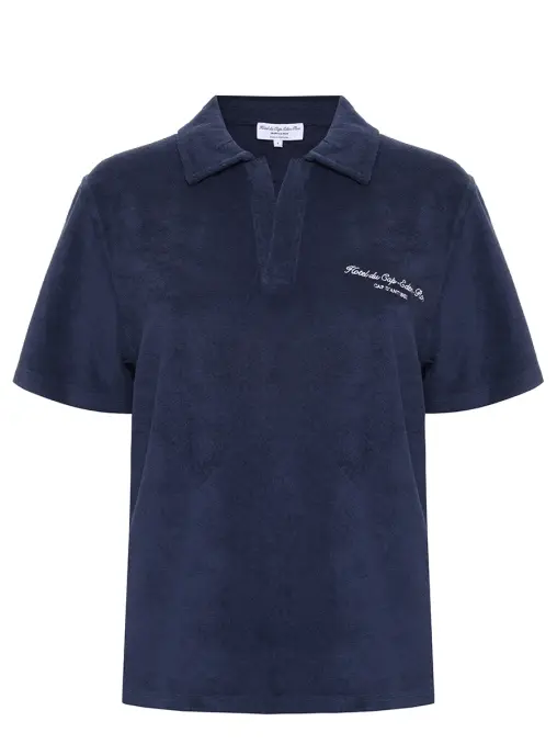 Поло хлопковое SPORTY & RICH