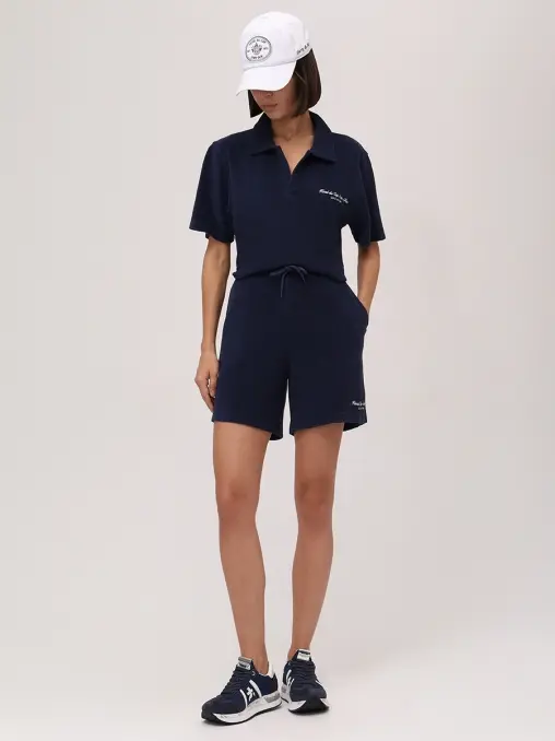 Поло хлопковое SPORTY & RICH