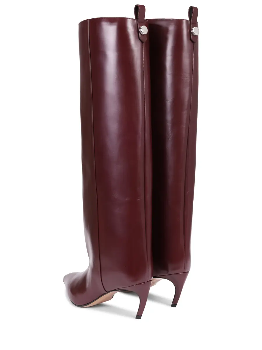 Сапоги кожаные