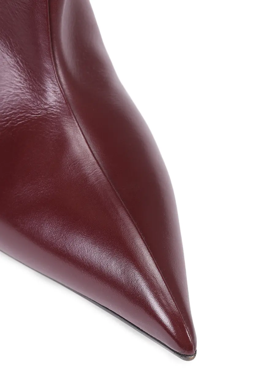 Сапоги кожаные