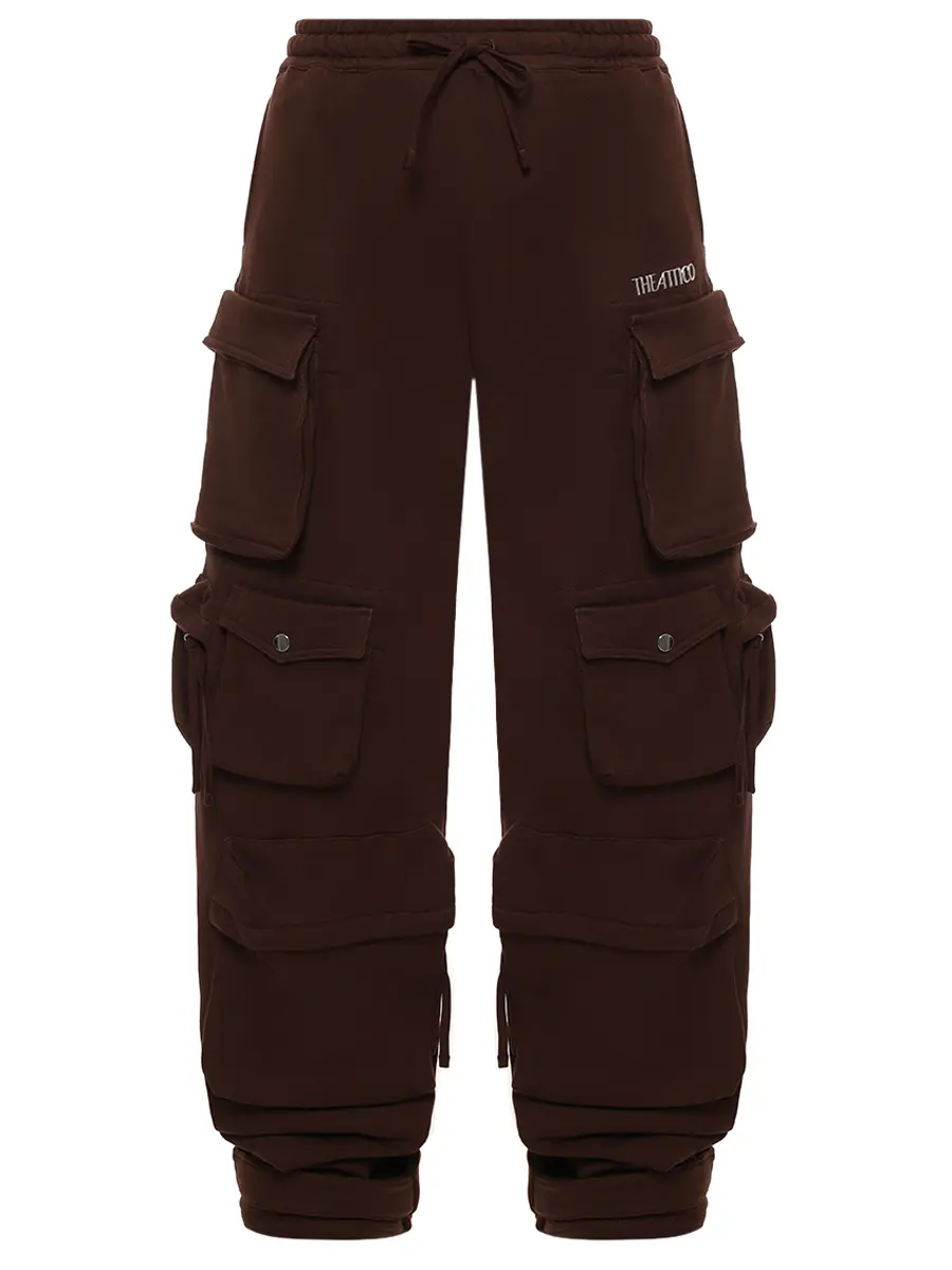 Брюки-карго хлопковые