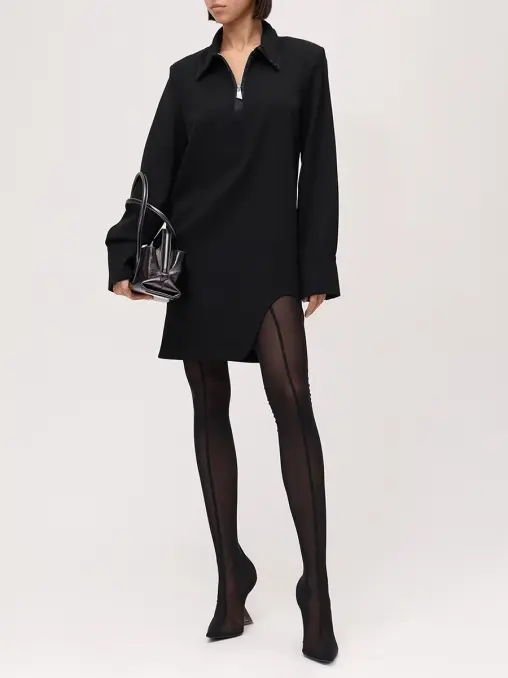 Платье шерстяное THEATTICO