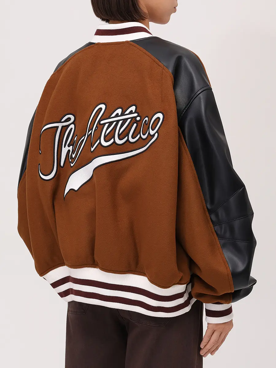 Бомбер комбинированный