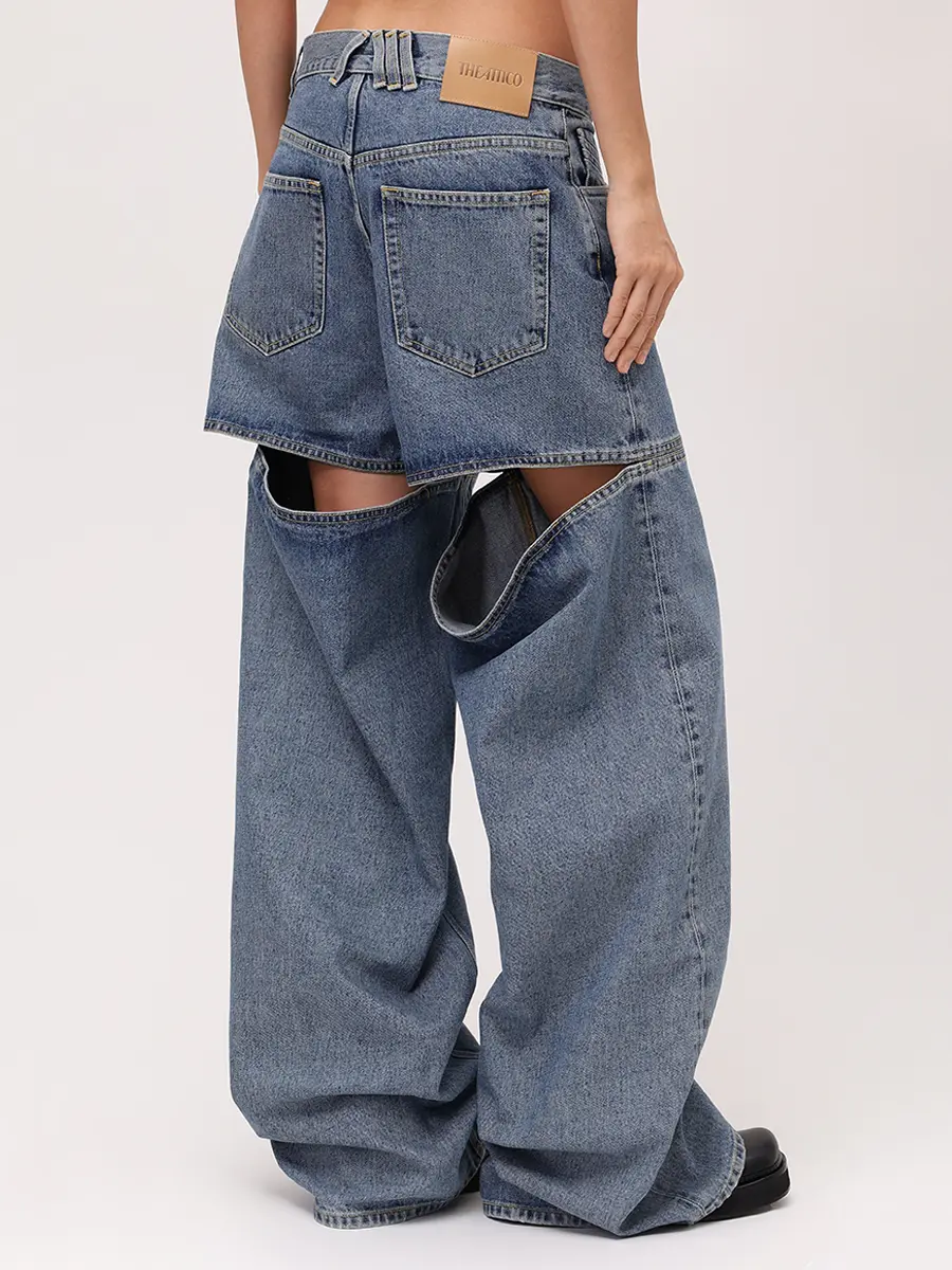 Джинсы хлопковые