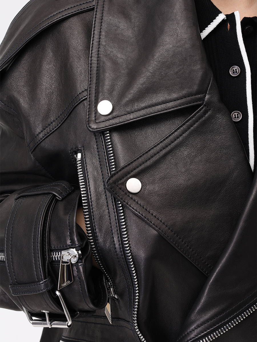 Куртка-косуха кожаная