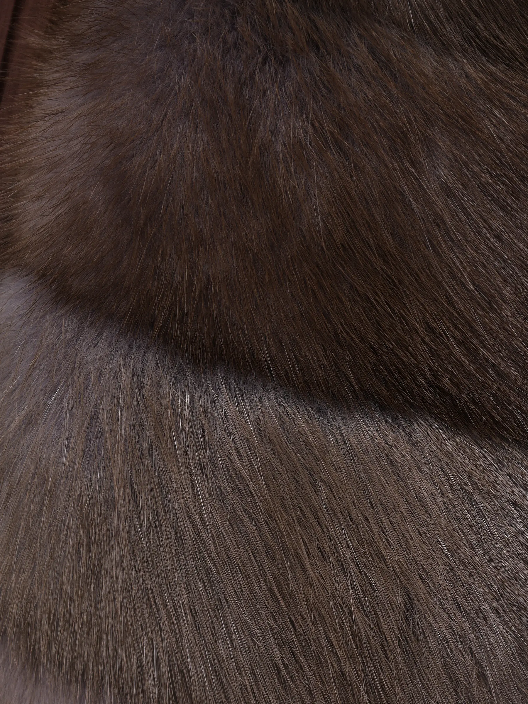 Пальто кашемировое с мехом соболя