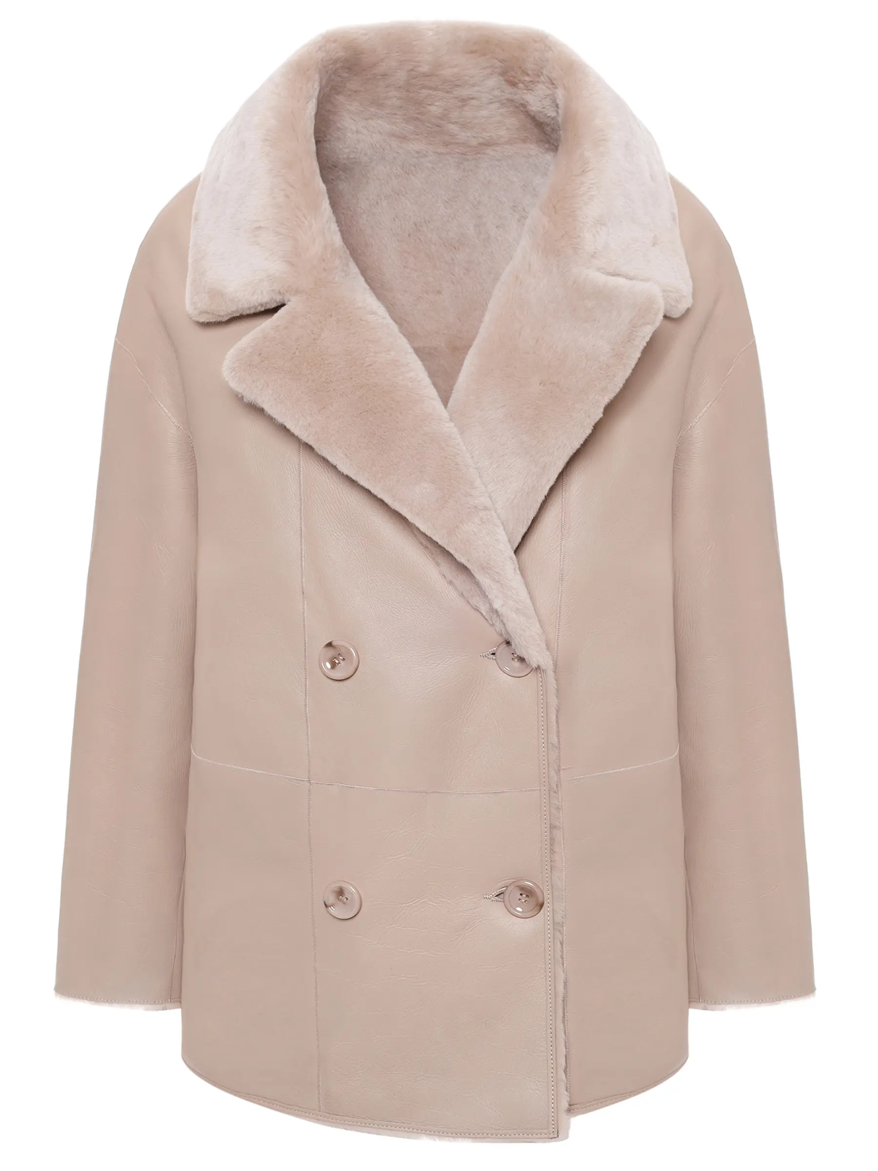 Дубленка двусторонняя из овчины