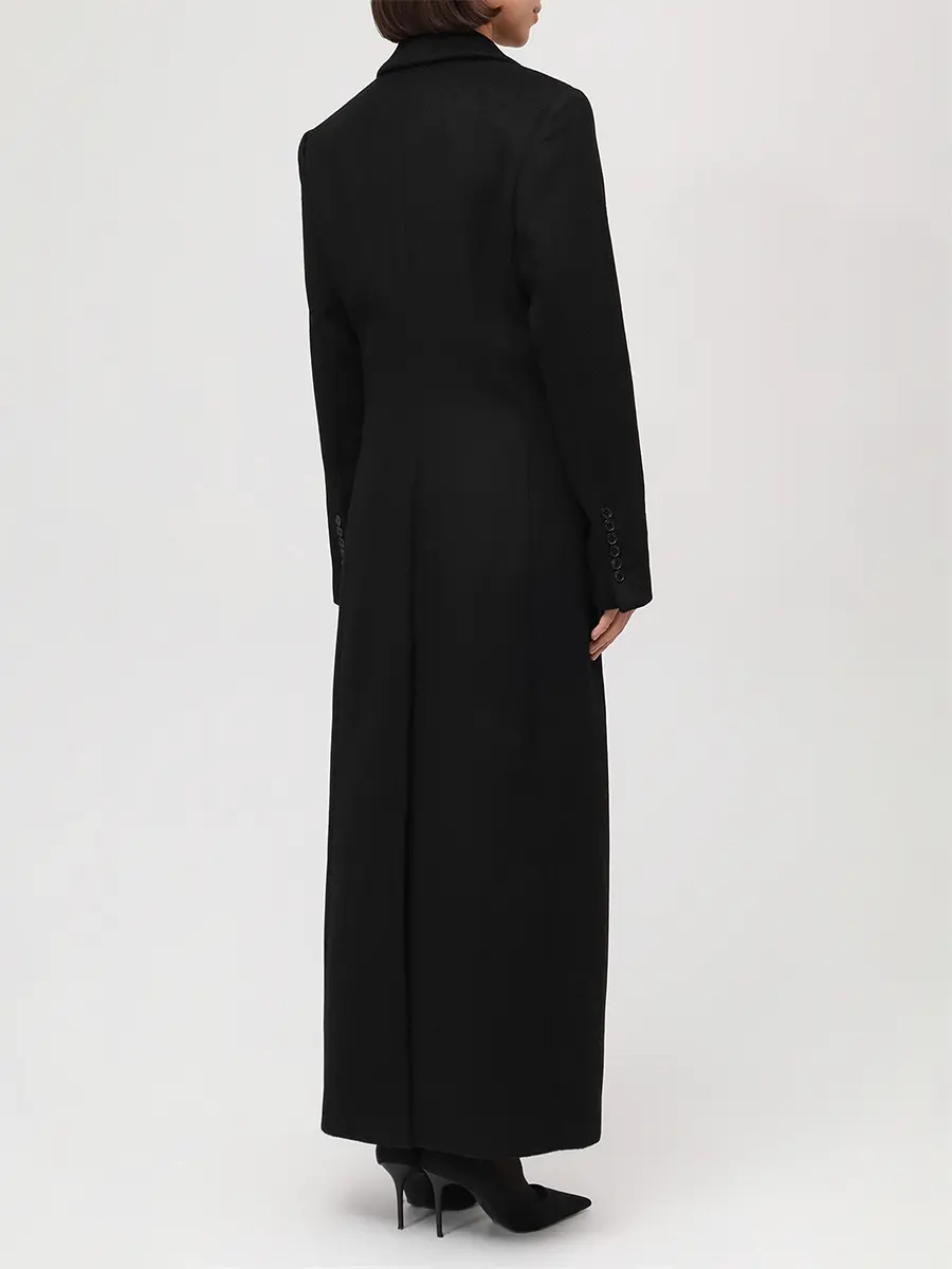 Пальто шерстяное