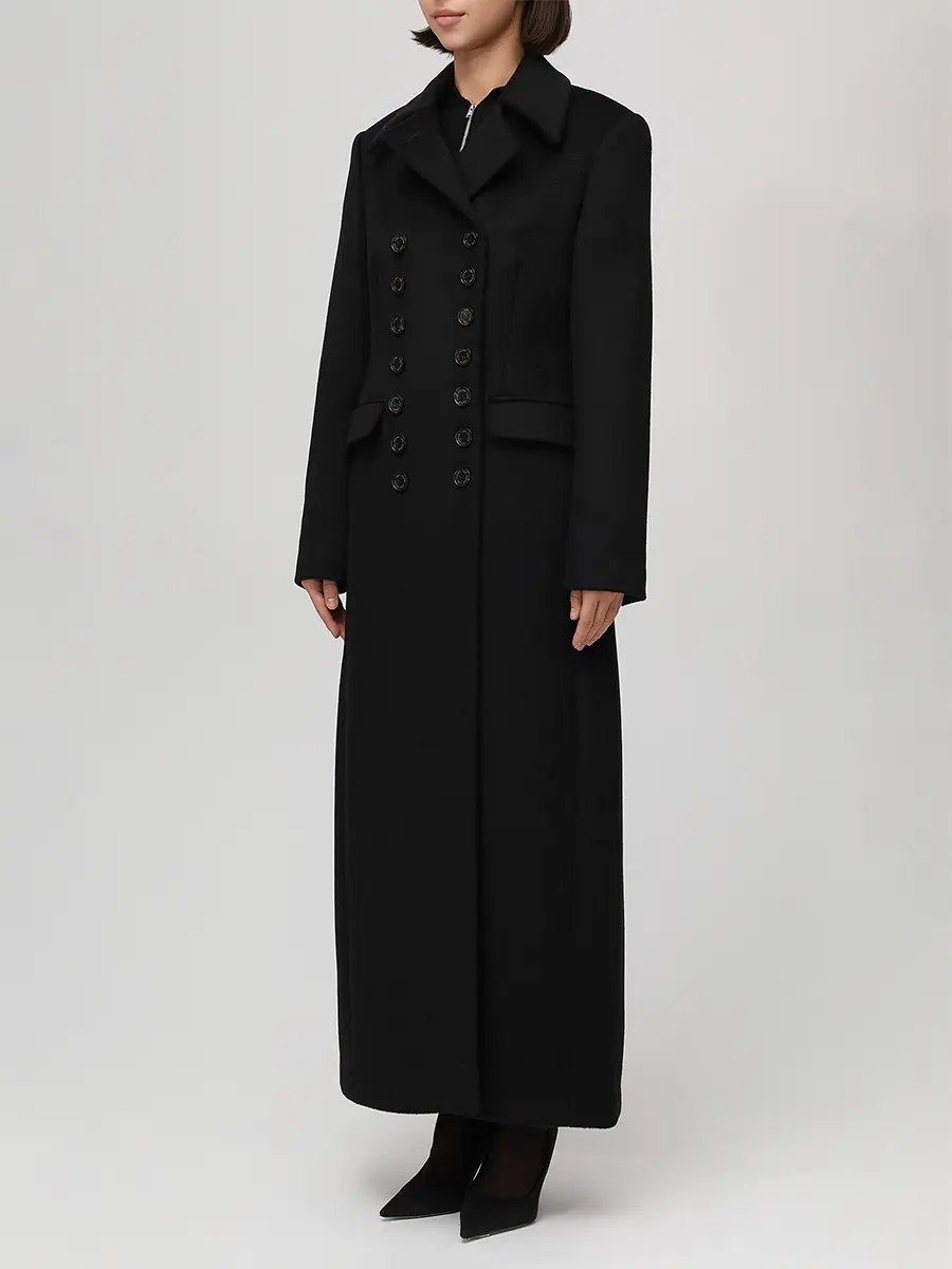 Пальто шерстяное