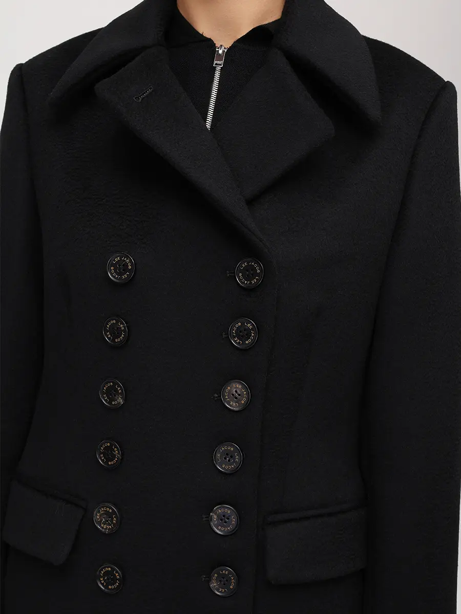 Пальто шерстяное