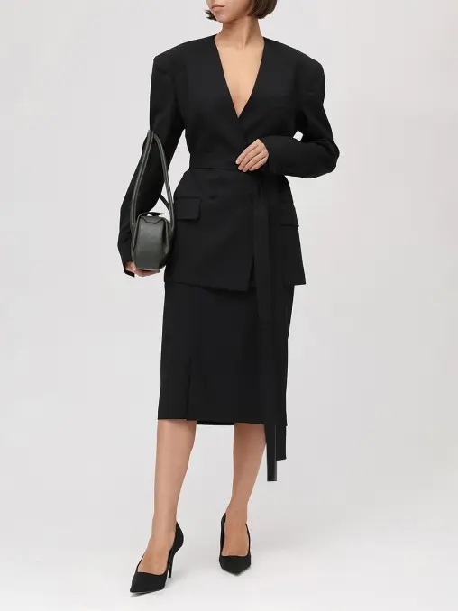 Пиджак шерстяной JACOB LEE