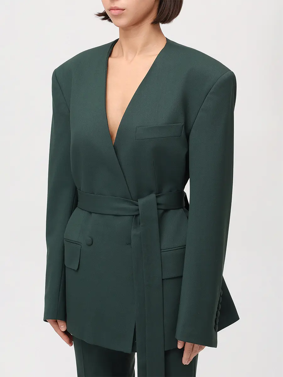 Пиджак шерстяной