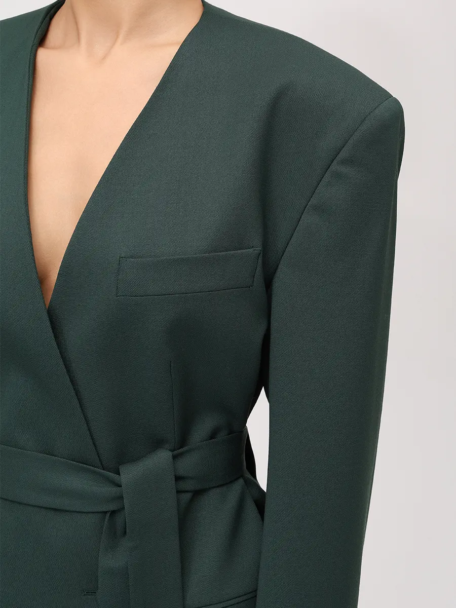 Пиджак шерстяной