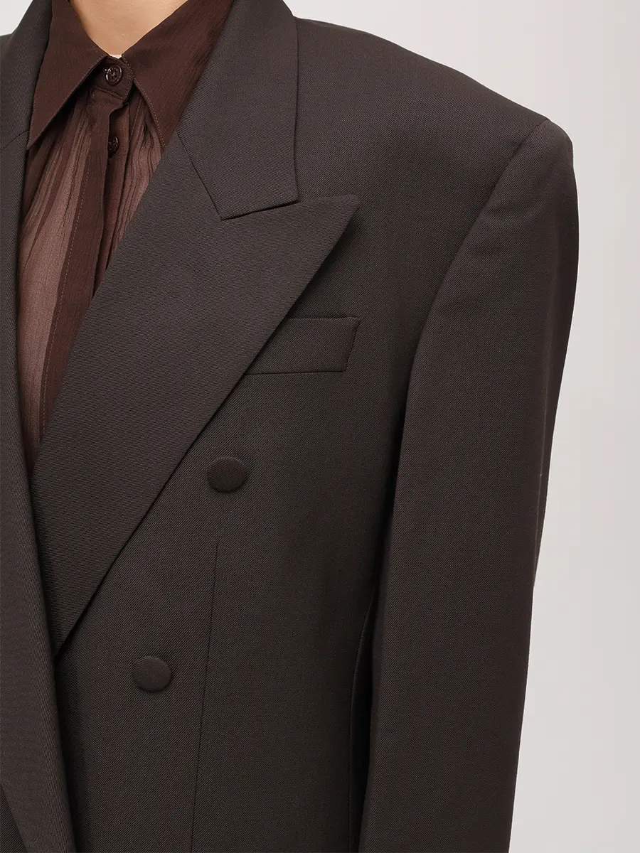 Пиджак шерстяной