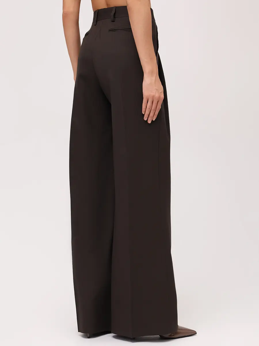 Брюки шерстяные