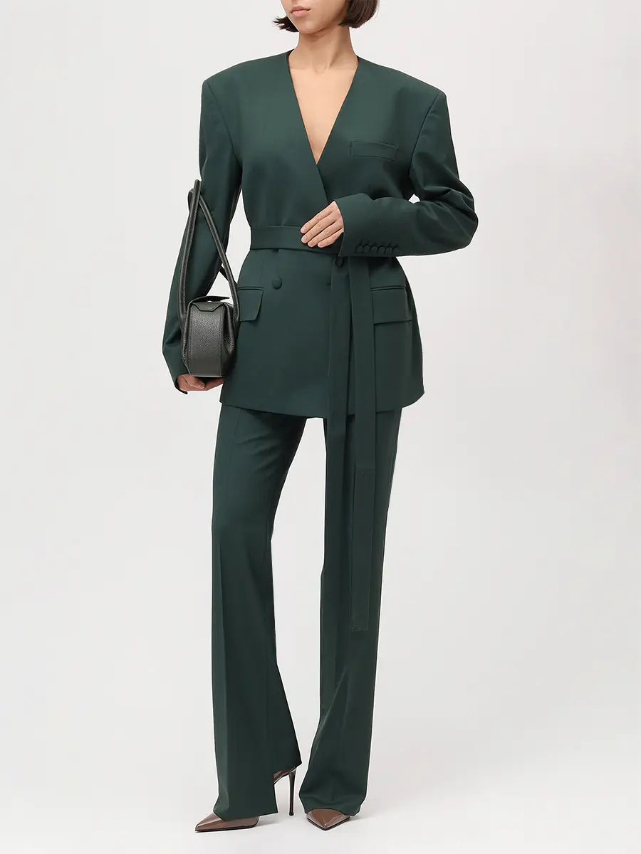 Брюки шерстяные