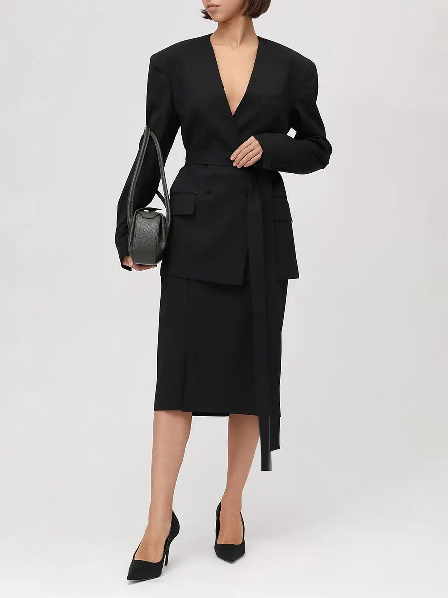 Юбка шерстяная