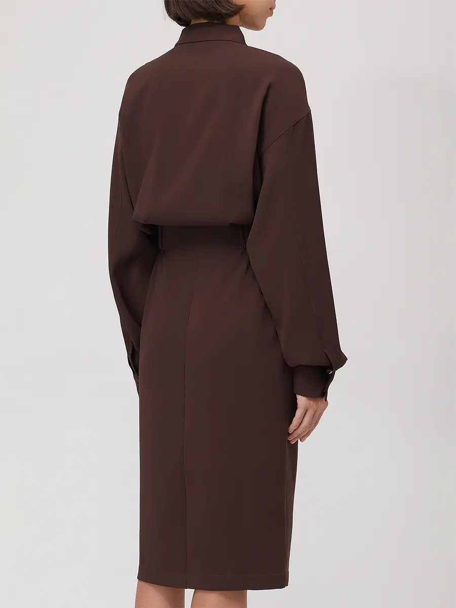 Платье шелковое