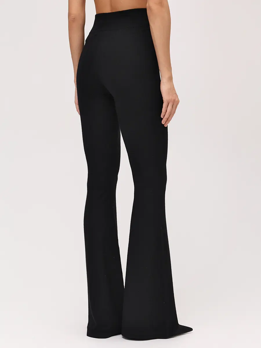 Брюки-клеш кашемировые