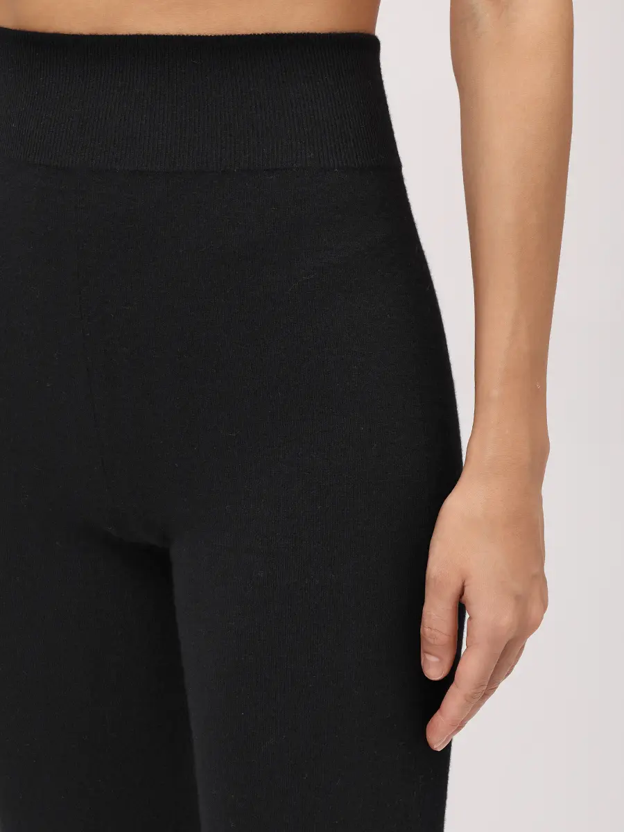 Брюки-клеш кашемировые