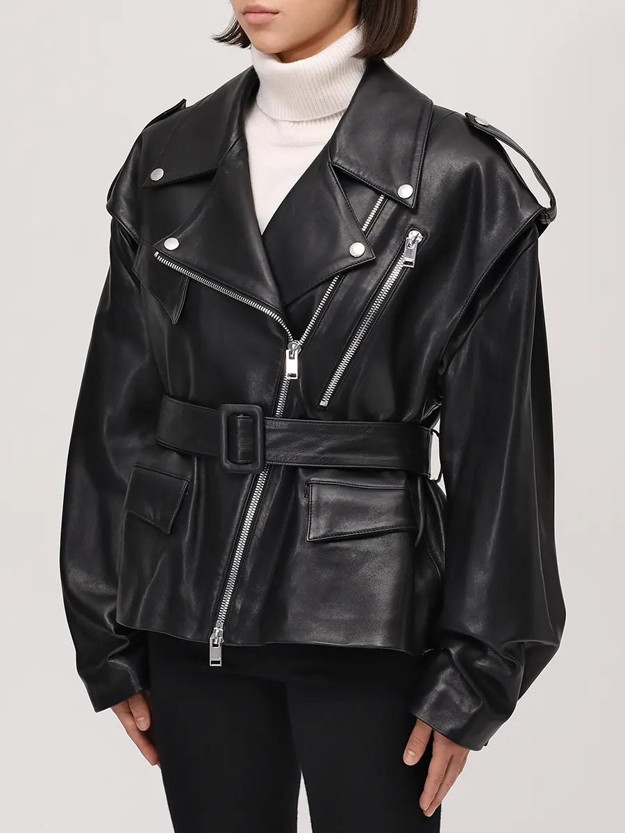 Куртка-косуха кожаная