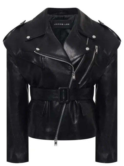 Куртка-косуха кожаная JACOB LEE