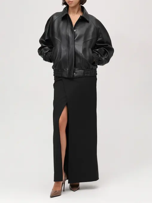 Куртка кожаная JACOB LEE