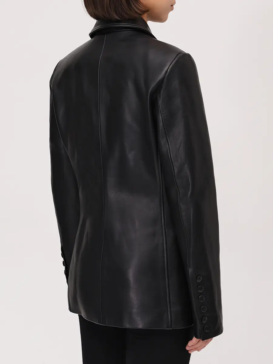 Куртка кожаная