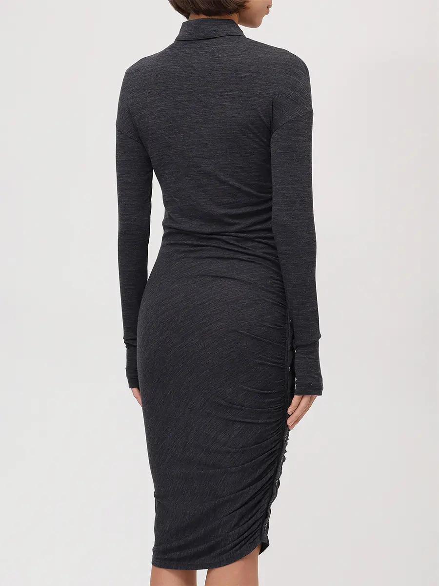 Платье шерстяное