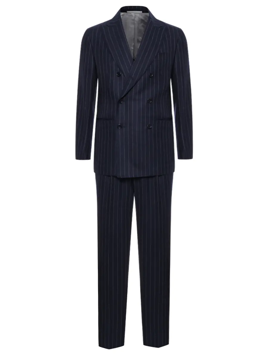 Костюм из шерсти и вискозы