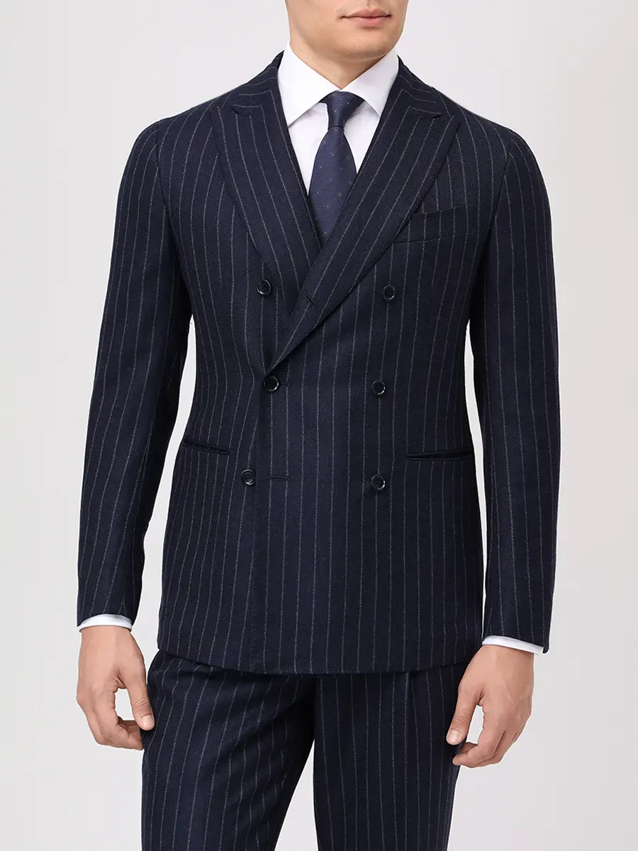 Костюм из шерсти и вискозы