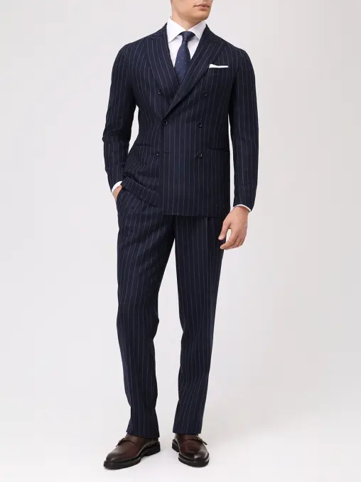 Костюм из шерсти и вискозы STILE LATINO